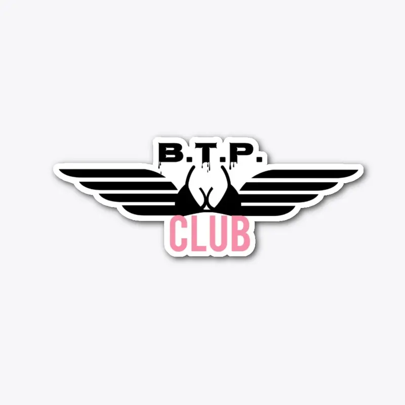 B.T.P CLUB STICKER